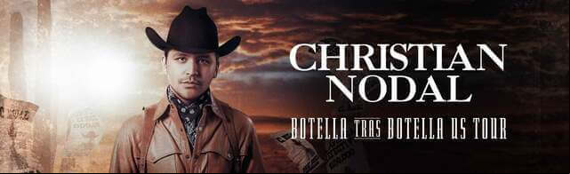 Concierto de Christian Nodal, Botella Tras Botella Tour, en Phoenix, Arizona, Estados Unidos, Domingo, 19 de diciembre de 2021